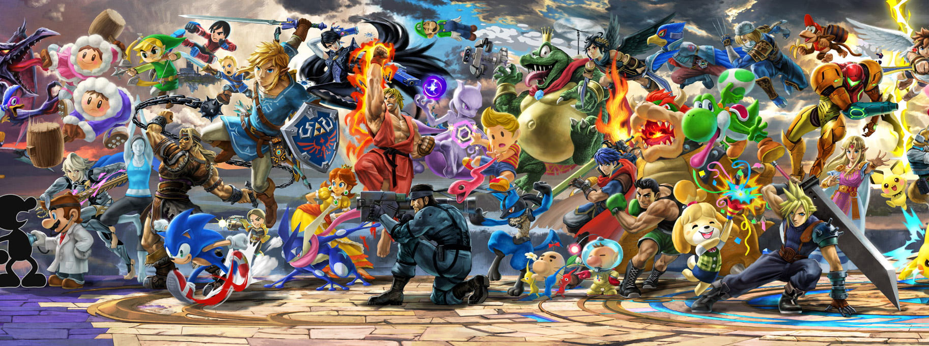 Super Smash Bros Ultimate Carte complète des personnages dans le Mode Aventure Breakflip